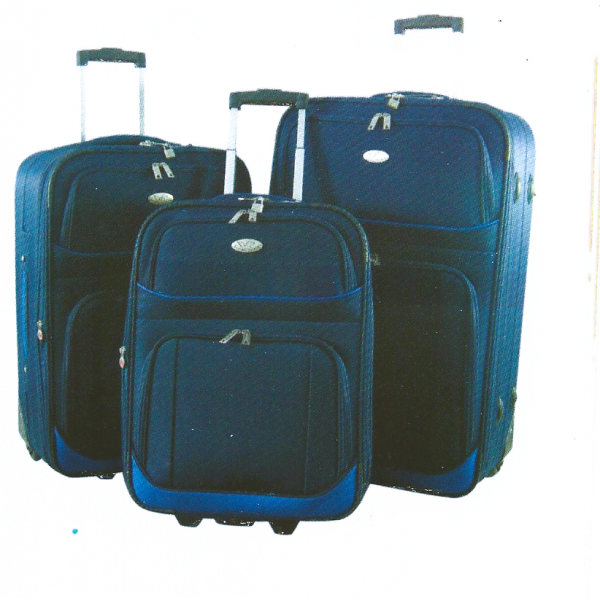 Βαλίτσες Σετ 3 Τεμαχίων Υφασμα Forecast LG2915-set3. Μπλε